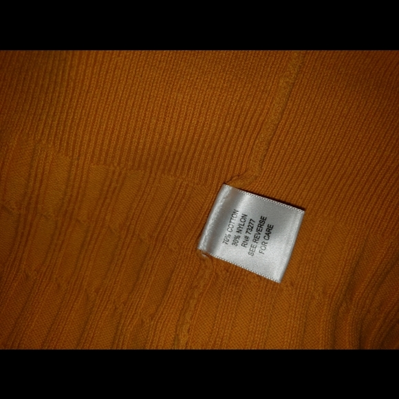 💖👄Croft and Barrow Long Sleeve Yellow Sweater Knit Top (Size3X) - Picture 4 of 15